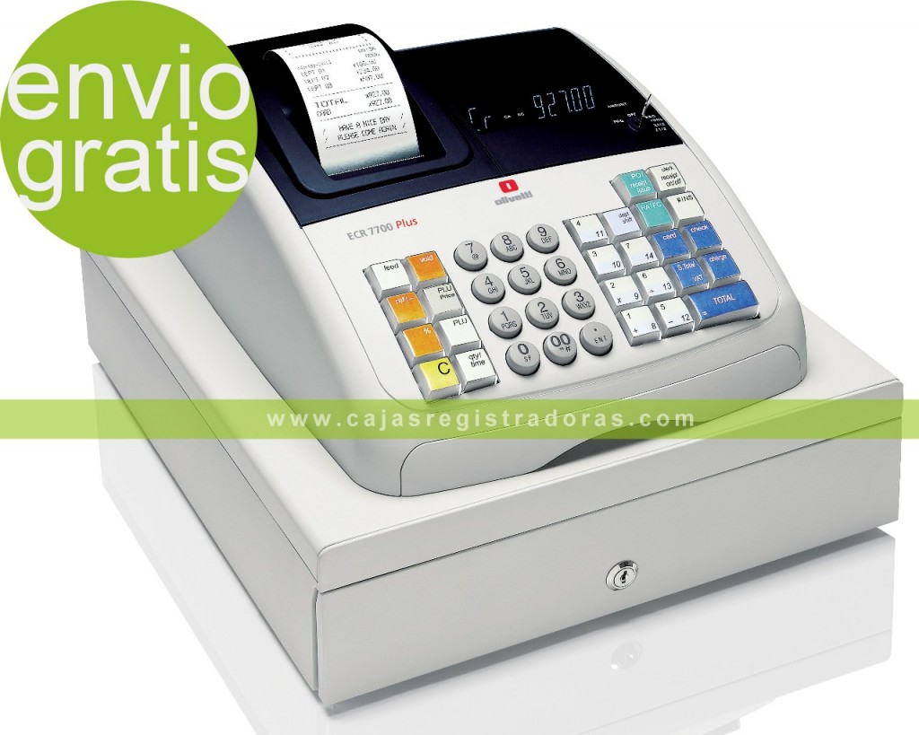 Olivetti ECR 7700 Plus en cajasregistradoras.com
